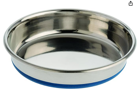 Our Pets DuraPet Stainless Steel Dog Bowl with 3 Pieces TPE Inserts for dogs and cats - various sizes