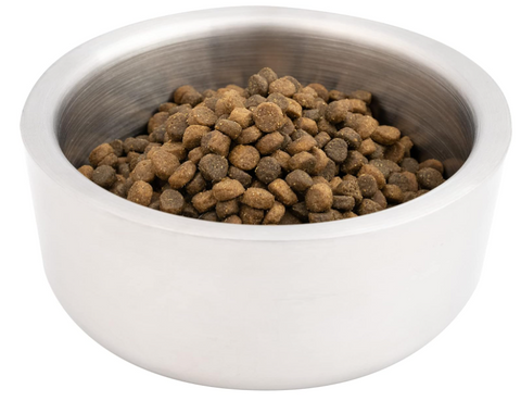 Our Pets Stainless Steel Doubled Wall Pet Water Bowl and Food Bowl Varies Sizes