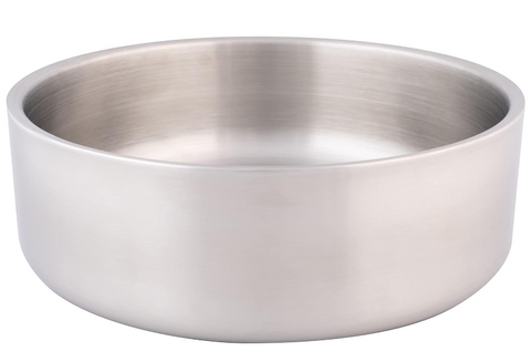 Our Pets Stainless Steel Doubled Wall Pet Water Bowl and Food Bowl Varies Sizes