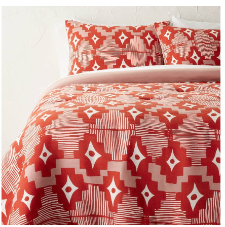 FULL/QUEEN printed comforter set