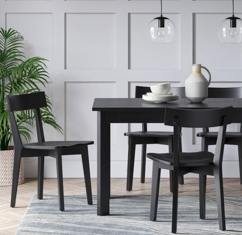 Set of 2 Bombelli Modern Dining Chair Black - Threshold™