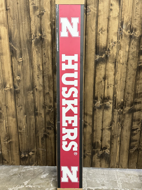 Nebraska Husker wooden sign