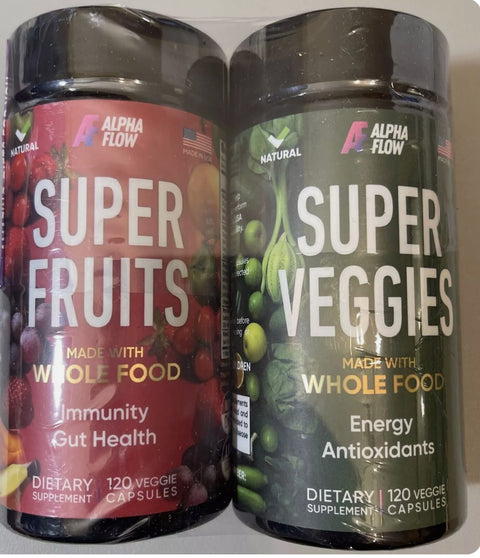 Alpha Flow Super Fruits & Alpha Flow Super Veggies