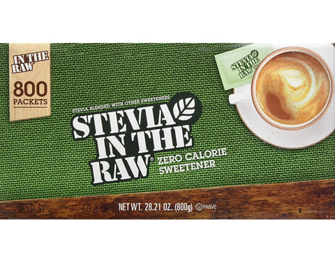 Stevia in the Raw Zero Calorie Sweetener Portion Packets, 800-count Original
