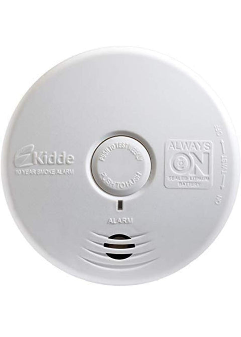 Kidde Smoke and Carbon Monoxide Detector, 10-Year Battery, Photoelectric Sensor Smoke Alarm