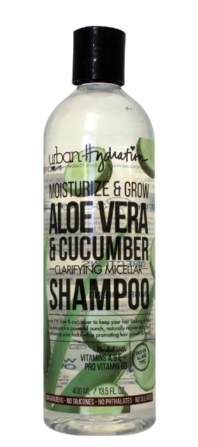Urban Hydration Moisturize & Grow Aloe Vera & Cucumber Clarifying Micellar Shampoo - 13.5 fl oz