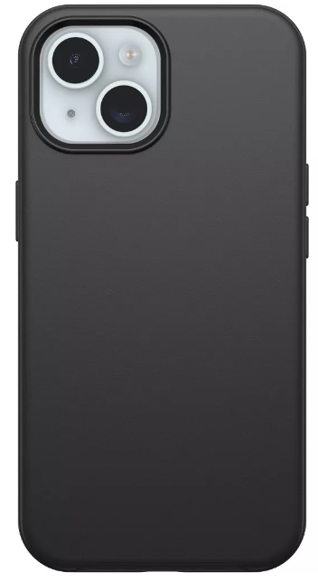 OtterBox Apple iPhone 15/iPhone 14/iPhone 13 Symmetry Series Antimicrobial Case with MagSafe - Black