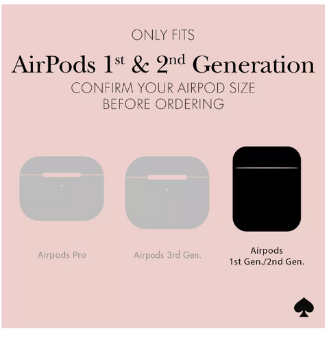 Kate Spade New York AirPods (1st / 2nd gen.) Protective Case