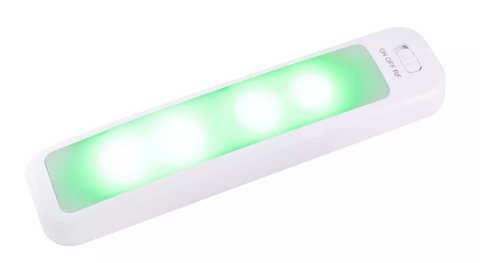 Energizer 12" 2pk Indoor Color Changing LED Cabinet Lights Bar with Remote White