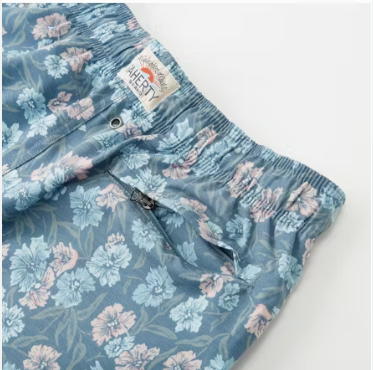 Faherty Beacon Trunk  in Marine Multi Floral Size Small