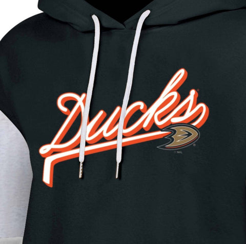 NHL Anaheim Ducks Women's Fleece Hooded Sweatshirt - M