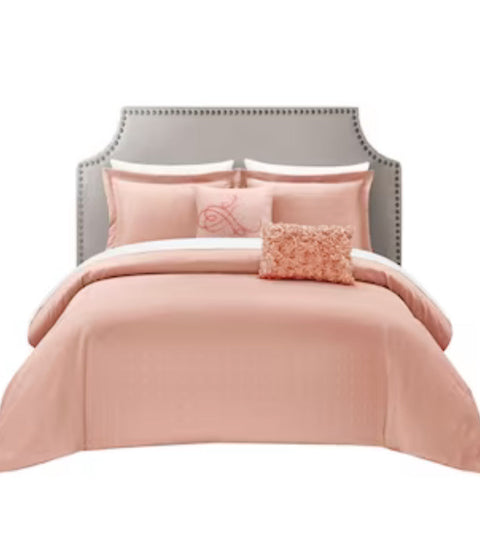 Chic Home Design - Emery 4-Piece Comforter Set - Twin
