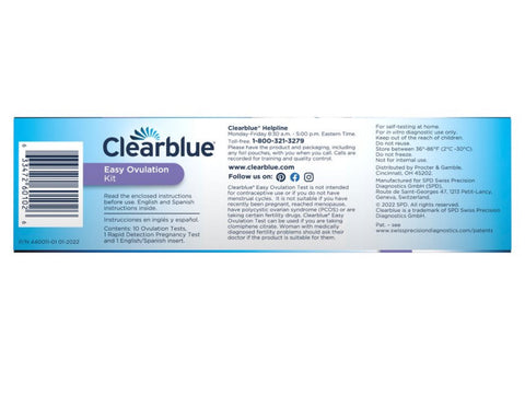 Clearblue Ovulation Complete Starter Kit  10 Ovulation Tests and 1 Pregnancy Test