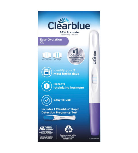 Clearblue Ovulation Complete Starter Kit  10 Ovulation Tests and 1 Pregnancy Test